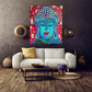 Buddha Peace Art Meditation Spiritual Artwork Indoor Wall Tapestries Blanket