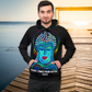 Buddha Peace Comes From Within Spiritual Meditation Unisex Mens Women's Wearable Art Fashion Athletic Hoodie All Over Print (AOP)