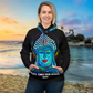 Buddha Peace Comes From Within Spiritual Meditation Unisex Mens Women's Wearable Art Fashion Athletic Hoodie All Over Print (AOP)