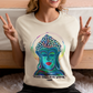 Buddha Peace Comes From Within Meditation Spiritual Zen Peaceful Art Natural Unisex Mens Women's Jersey Short Sleeve Crew T-Shirt