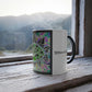 Green Glass Mosaic Dragon Eye Art BElieve In Magic Color Morphing Ceramic Coffee Tea Mug, 11oz