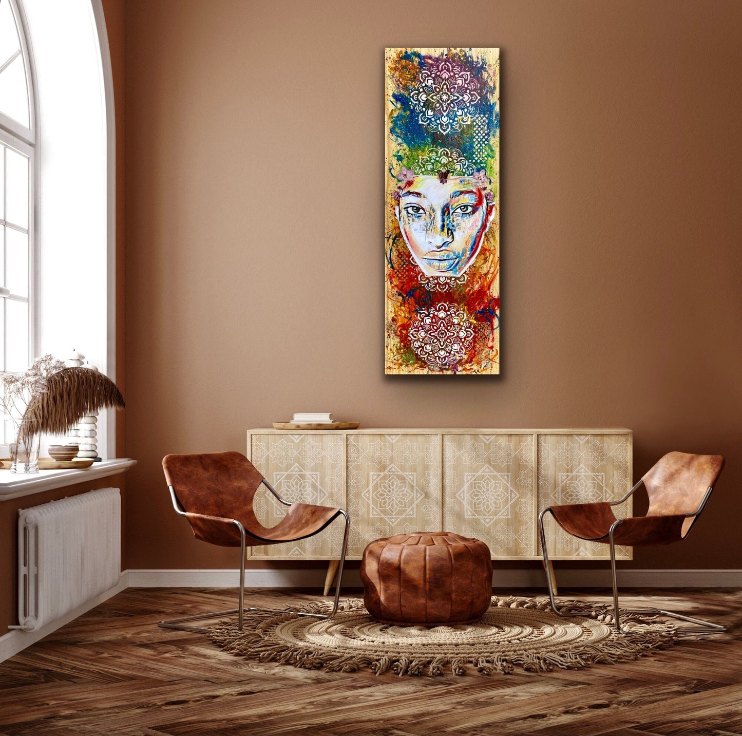 Willow Spiritual Chakra Energy Artwork Original Mixed Media Acrylic Painting